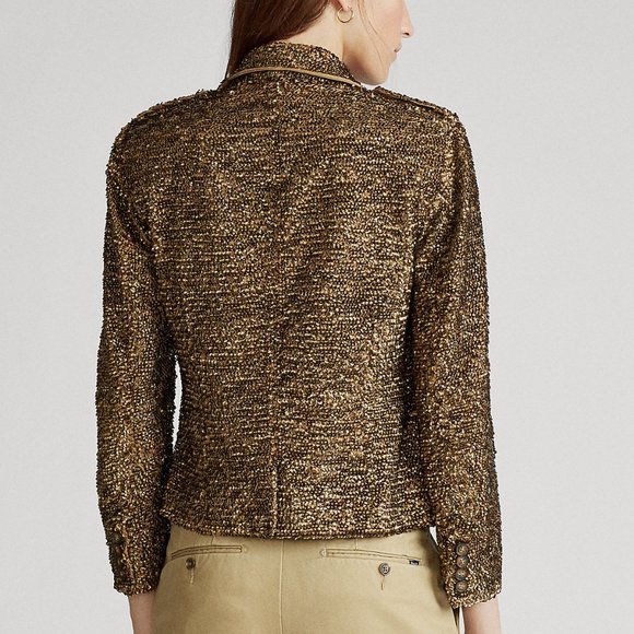 NWT Polo Ralph Lauren Sequined Beaded Jacket, Sz 8 - Picture 3 of 16